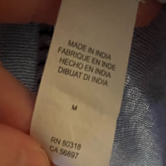 Lucky Brand Embroidered Pin-tuck Tank Top - Picture 9 of 9